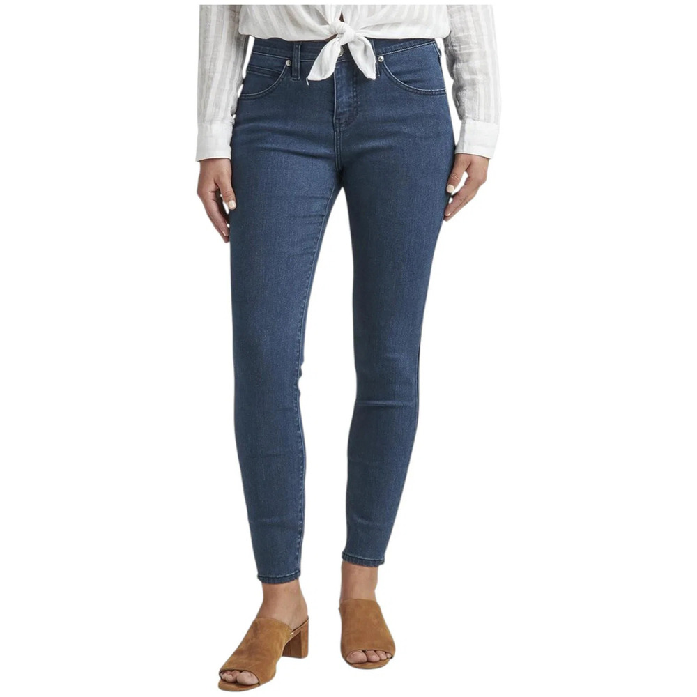 JAG Jeans Women's Cecilia Mid Rise Skinny Jeans Castle Rock - Regular